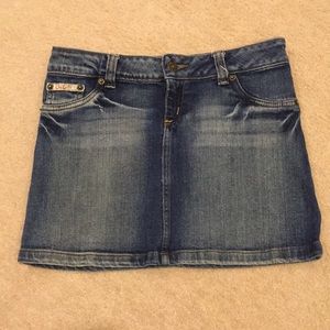 Cute and sexy denim mini-skirt sz S/M